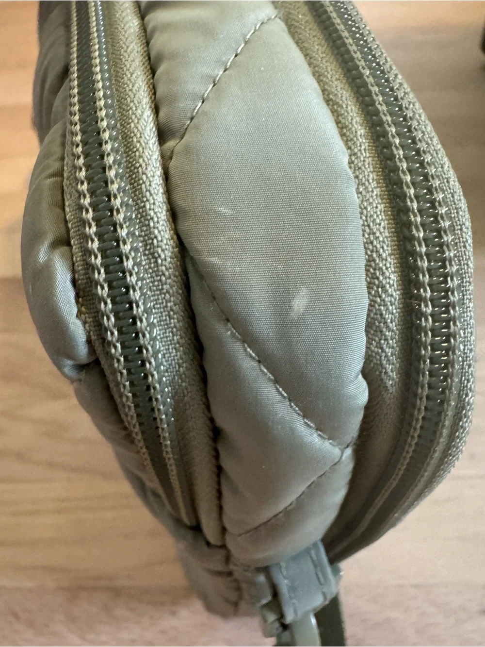 Vera Bradley Olive Quilted Laptop/Work Bag